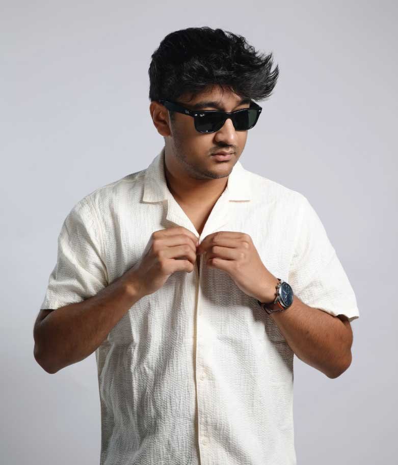 Professional DJ and MC engaging guests at a corporate or wedding event with high-energy music and professional hosting